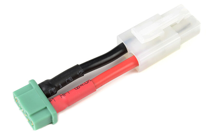 G-Force RC - Power Adapterkabel - Tamiya Buchse <=> MPX Buchse - 14AWG Silikon Kabel - 1 St (GF-1301-048)