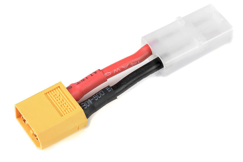 G-Force RC - Power Adapterkabel - Tamiya Stecker <=> XT-60 Stecker - 14AWG Silikon Kabel - 1 St (GF-1301-050)