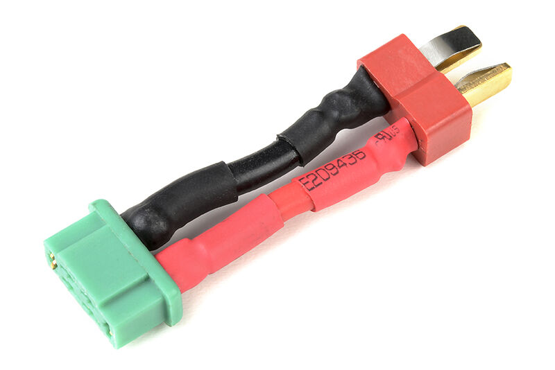 G-Force RC - Power Adapterkabel - Deans Buchse <=> MPX Buchse - 14AWG Silikon Kabel - 1 St (GF-1301-061)