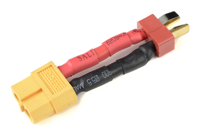 G-Force RC - Power Adapterkabel - Deans Buchse <=> XT-60 Buchse - 12AWG Silikon Kabel - 1 St (GF-1301-079)