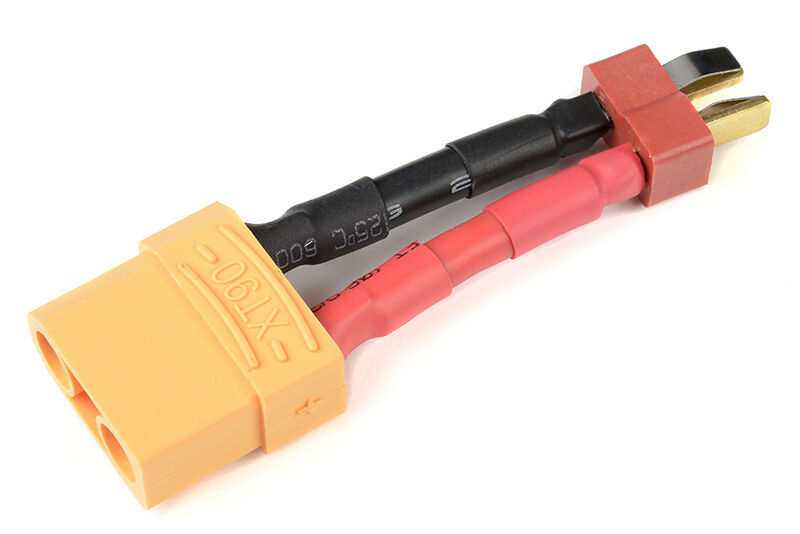 G-Force RC - Power Adapterkabel - Deans Buchse <=> XT-90 Buchse - 12AWG Silikon Kabel - 1 St (GF-1301-083)
