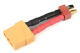 G-Force RC - Power Adapterkabel - Deans Buchse <=> XT-90 Buchse - 12AWG Silikon Kabel - 1 St (GF-1301-083)