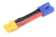 G-Force RC - Power Adapterkabel - EC-2 Stecker <=> XT-30 Buchse - 14AWG Silikon Kabel - 1 St (GF-1301-093)