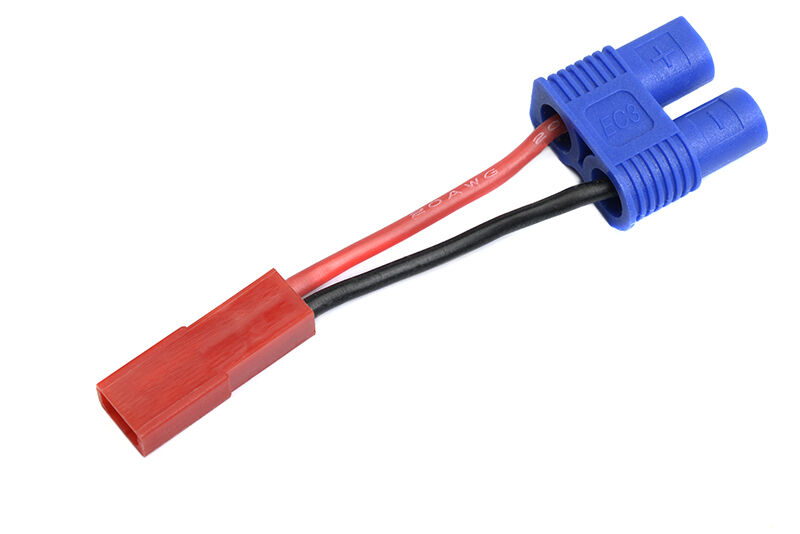 G-Force RC - Power Adapterkabel - EC-3 Buchse <=> BEC Stecker - 20AWG Silikon Kabel - 1 St (GF-1301-111)