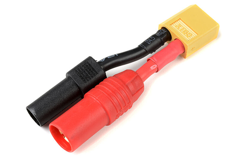 G-Force RC - Power Adapterkabel - XT-60 Stecker <=> AS-150 + XT-150 Buchses - 12AWG Silikon Kabel - 1 St (GF-1301-141)