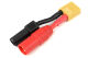 G-Force RC - Power Adapterkabel - XT-60 Stecker <=> AS-150 + XT-150 Buchses - 12AWG Silikon Kabel - 1 St (GF-1301-141)
