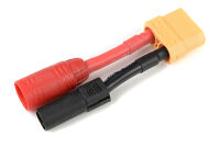 Adapterkabel XT90 Buchse auf AS150 und XT150 Stecker