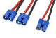 G-Force RC - Power V-Kabel - Seriell - EC-3 - 12AWG Silikon Kabel - 12cm - 1 St (GF-1320-090)