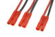 G-Force RC - Power V-Kabel - Seriell - 2mm Gold Stecker - 20AWG Silikon Kabel - 12cm - 1 St (GF-1320-110)