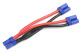 V-Kabel Parallel EC-5 12AWG Silikon Kabel - 12cm