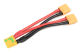 Power V-Kabel parallel XT90 antiblitz - 12cm