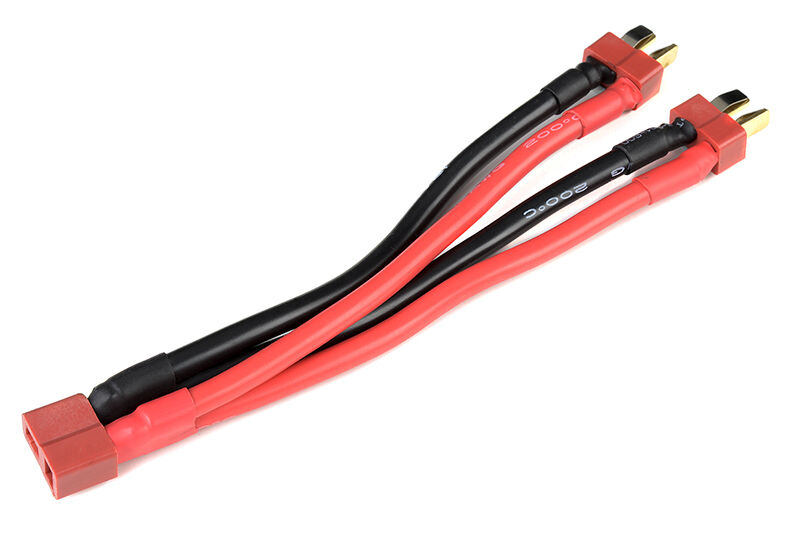G-Force RC - Power V-Kabel - Parallel - Deans - 12AWG Silikon Kabel - 12cm - 1 St (GF-1321-071)