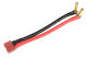 G-Force RC - Adapterkabel - Bullit 4mm Gold > Deans Buchse - 12cm - 1 pc (GF-1325-070)