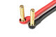 G-Force RC - Adapterkabel - Bullit 4mm Gold > EC-5 Stecker - 12cm - 1 pc (GF-1325-110)
