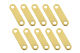 G-Force RC - Zellenverbinder - Vergoldet - 18.5mm - 10 st (GF-1330-001)