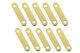 G-Force RC - Zellenverbinder - Vergoldet - 22mm - 10 st (GF-1330-002)