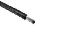 Silikon Kabel Powerflex PRO+ schwarz 18AWG - 380/0.05...