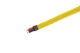 G-Force RC - Cable protection sleeve - Braided - 6mm - Yellow - 1m
