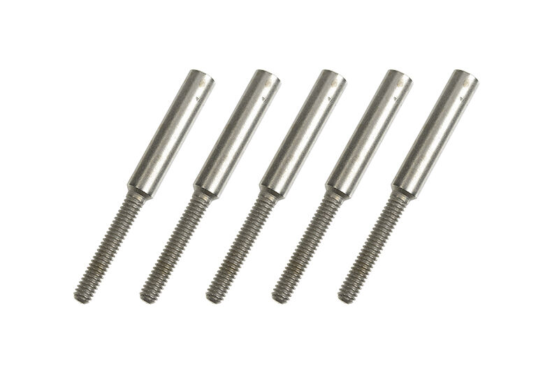 Löthülsen M2 Gewinde Bohrung 1.2mm (5 Stück)