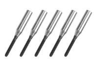 Aluminium Hülsen M2 Kohlefaserstäbe 3mm (5...