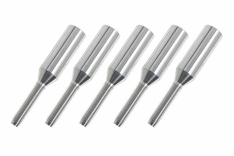 G-Force RC - Aluminium Hülsen - M3 - Kohlefaserstäbe 5mm - 5 St (GF-2103-008)