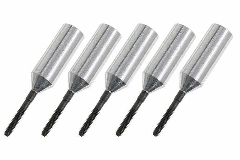 G-Force RC - Aluminium Hülsen - M2 - Kohlefaserstäbe 6mm - 5 St (GF-2103-009)