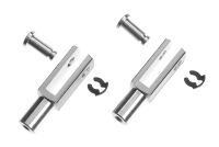 Heavy Duty Aluminium Gabelköpfe M2 (2 Stück)