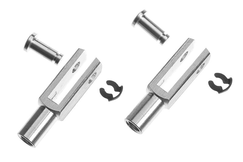 Heavy Duty Aluminium Gabelköpfe M4 (2 Stück)