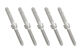 G-Force RC - Gewindeschaft - M2.5 - Inner - Kohlefaserrohr. 5x1 - 5 St (GF-2112-002)