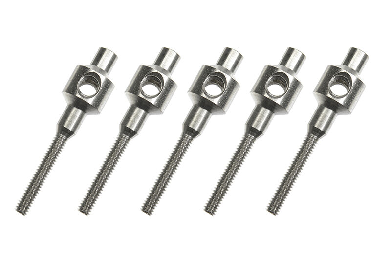 G-Force RC - Achraubhülse - M2 - Draht max. 2.1mm - 5St (GF-2113-001)