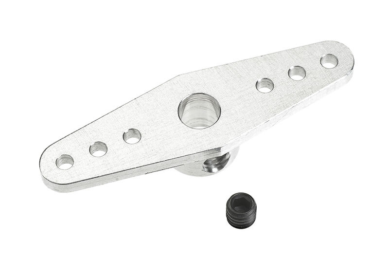 Aluminium Steuerhebel doppelt kurz Welle 4mm