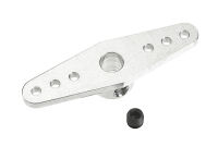 Aluminium Steuerhebel doppelt kurz Welle 4mm