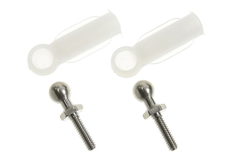G-Force RC - Kugelgelenk Nylon - M2 - M2 Kurze Gelenkkugel - 2 St (GF-2140-003)