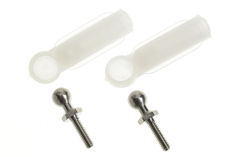 G-Force RC - Kugelgelenk Nylon - M3 - M3 Kurze Gelenkkugel - 2 St (GF-2140-004)