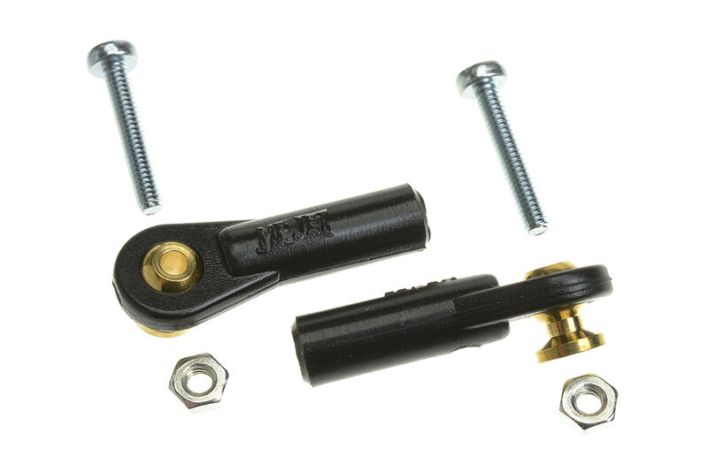 G-Force RC - Kugelgelenk Nylon - M2 - Klein - M2 Lange Gelenkkugel - 2 St (GF-2141-002)