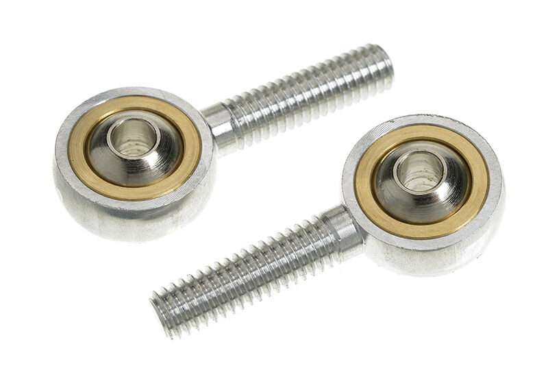 G-Force RC - Aluminium Kugelgelenk - Aussengewinde M4 - Kugel für M3 Schrauben - 2 St (GF-2148-005)