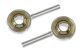G-Force RC - Aluminium Kugelgelenk - Aussengewinde M3 - Kugel für M4 Schrauben - 2 St (GF-2148-006)