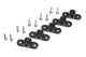 G-Force RC - Kunststoff Halterung - Welle 6mm - 5 St (GF-2160-004)