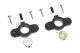 G-Force RC - Kunststoff Radverkleidungshalter - Welle 4mm - 2 St (GF-2165-003)