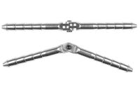 G-Force RC - Aluminium Stift-Scharniere - Du. 4.5x70mm -...