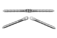G-Force RC - Aluminium Stift-Scharniere - Du. 4.5x70mm -...