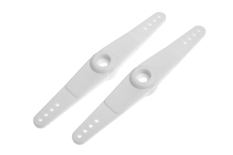 G-Force RC - Nylon Servohebel - Heavy Duty - Glasfaser verstärkt - Doppelt 70mm - 23T JR - 2 St (GF-3101-001)