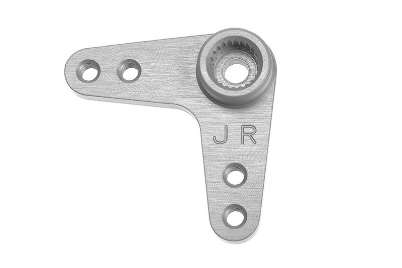 Präzisions Aluminium Servohebel - 7075 T-6 Alloy - Doppelt 90 Grad. 26mm - 23T JR