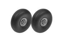 G-Force RC - airplane wheels - rubber with nylon rim -...