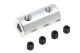 G-Force RC - Alu Kupplung - Welle 2.3/4mm - AD 9mm (1 Stück)