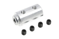 G-Force RC - Alu Kupplung - Welle 3/3mm - AD 9mm - 1 pc...