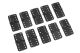 G-Force RC - Rudder hinges nylon - medium - 16x32mm - (10 pieces)