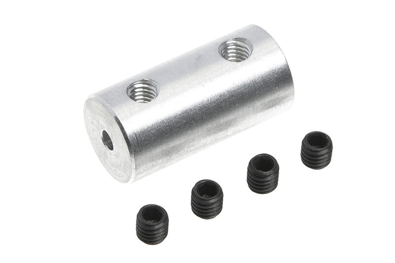 Alu Kupplung - Welle 2/2mm - AD 9mm