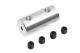 Alu Kupplung - Welle 2/2mm - AD 9mm