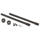Horizon Hobby - Nylon Body Post Black 4" (2) (DTXC2614)